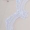 1 Yard Shimmery Silver Scalloped Sequin and Beaded Lace Trim Elegant Bridal & Formal Wear Accent